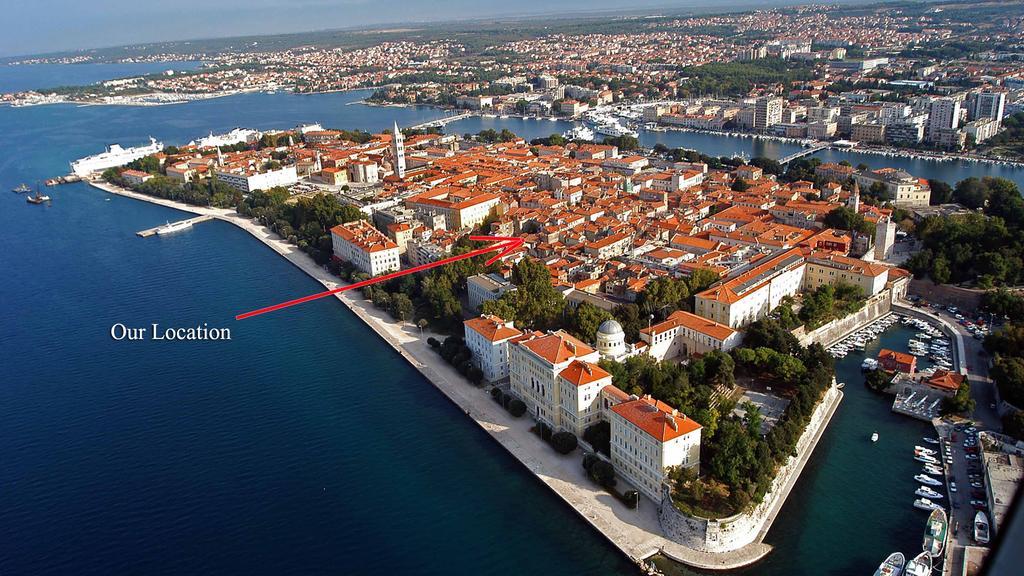 Old Town Center Zadar Leilighet Eksteriør bilde